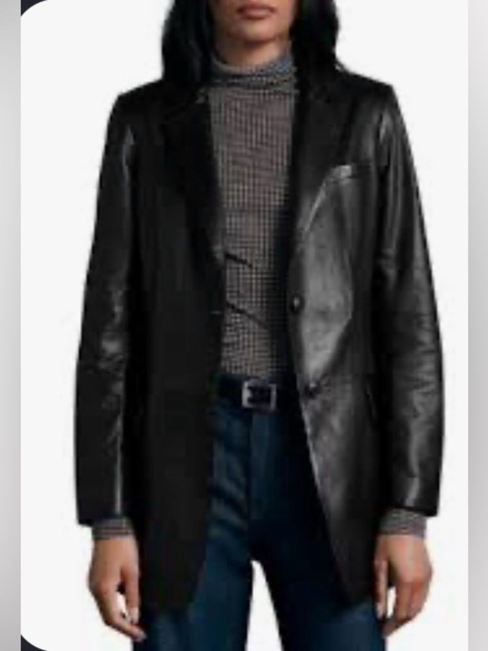 Vintage Leather Coat